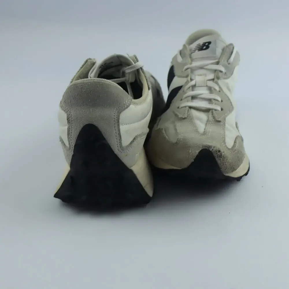 New Balance 327 WS327RE Unisex W9.5/M8 D Training Shoes Sea Salt Black Sneakers
